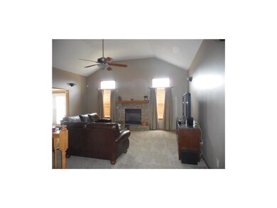 LIVING ROOM, NEW CARPET & GAS FIRPLACE