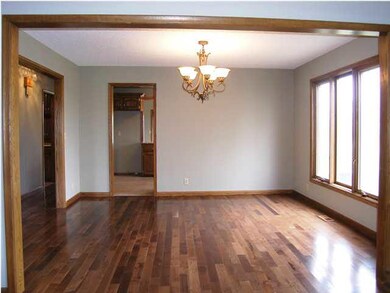THE FORMAL DINING FEATURES A NEW CHANDELIER & BEAU