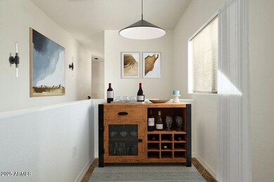 Beverage Station - (Virtually Staged)