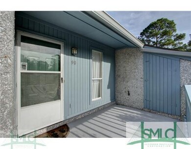 Porch. Front porch with storage closet.