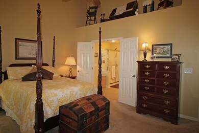 Double doors to Owner's Bath