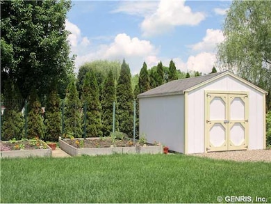 Shed Large storage shed and raised bed gardens!