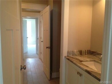 True jack n jill bath with pocket doors..tile floo