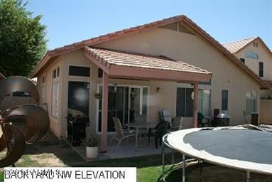BACKYARD NW ELEVATION