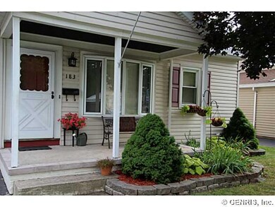 Porch - Open. The front porch and entrance.  Nicel