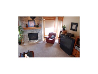 Beautiful and Spacious Great Room with Custom Shad