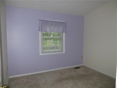 Second Bedroom w/Vaulted Ceiling.
