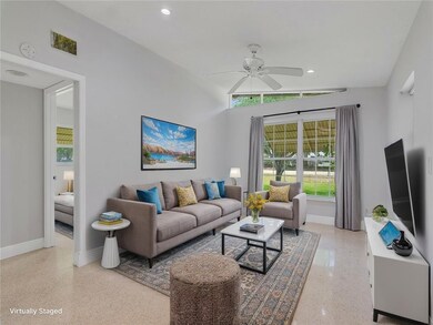 Virtually Staged Livingroom