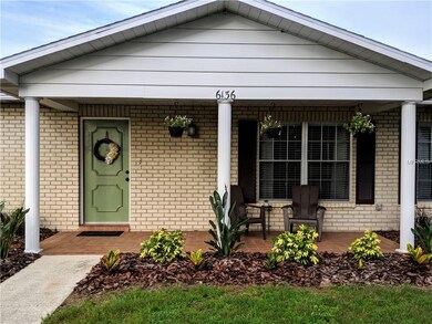 Large tiled porch area to relax
