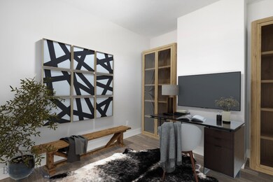 Virtually Staged Office off the Main Entry