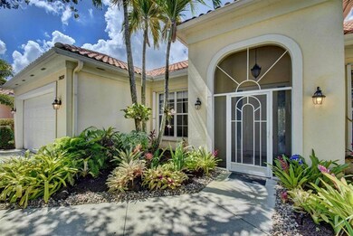 Screened porch entrance