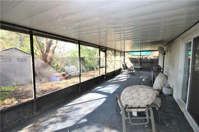 HUGE back patio