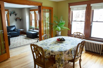 Dining and living room