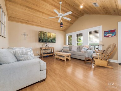 Vaulted ceiling with Tonge and Groove trim work