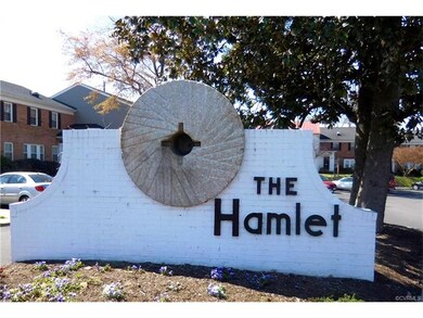 Entrance to the Hamlet's totally  care free living