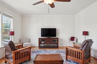 large living room with lot of natural light