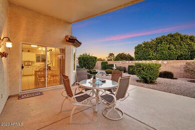 Patio and extended patio