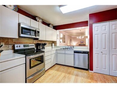 Another view of Kitchen.  Pass through access to D