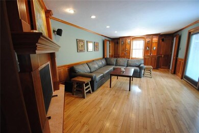 Notice all the built-in cabinetry in this family r