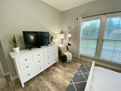 Primary Bedroom at rear of home