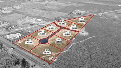 Map / location with property parcel outlined