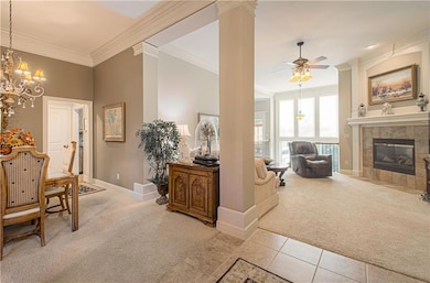 Looking in at the Great room from the foyer.