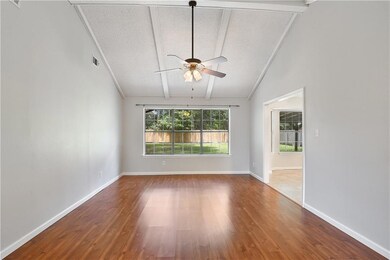 Living Room - Cathedral Ceiling, large window prov