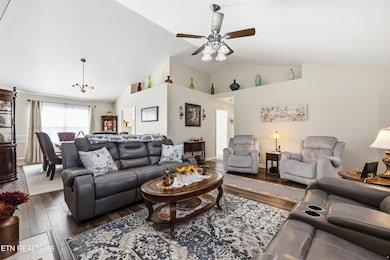 Great Room w/Beautiful Wood Flooring