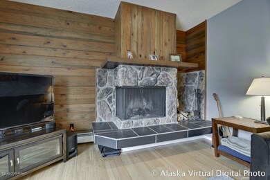 Wood burning Fireplace