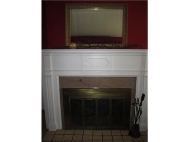 Living Room Gas fireplace in the living room