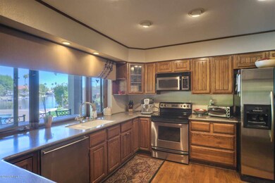 Beautiful Kitchen with Lake Views