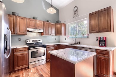 Updated kitchen and island