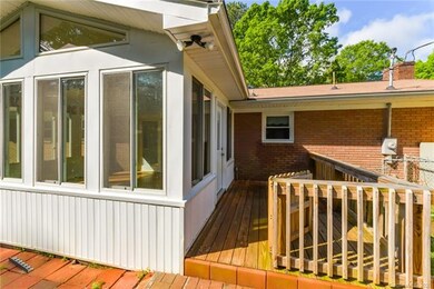 Sunroom/deck and patio