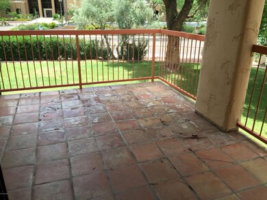 open airy patio