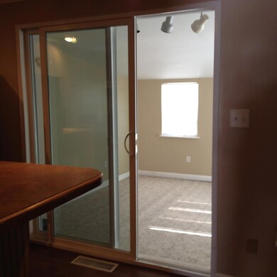 kitchen to enclosed patio