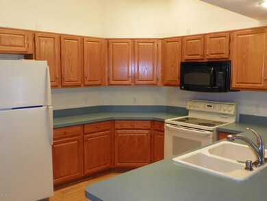 Kitchen offers sky light