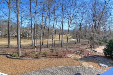 Landscaped backyard