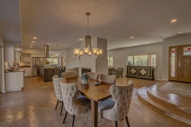 View of Kitchen, Dining, Living Room