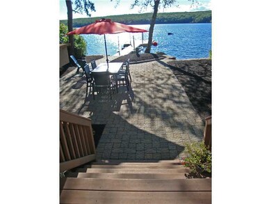 Patio/Deck. Step down to Paver Patio from the back