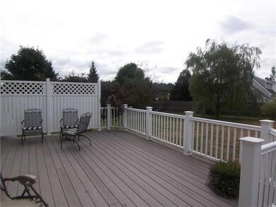 Patio/Deck. Screened deck along the...