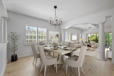 *** VIRTUALLY STAGED *** Formal Dining and Living Spaces