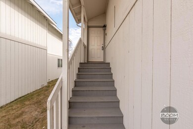 Stairs to front entry