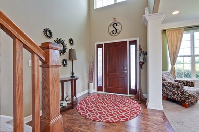 2 story foyer welcomes you to this fabulous home!