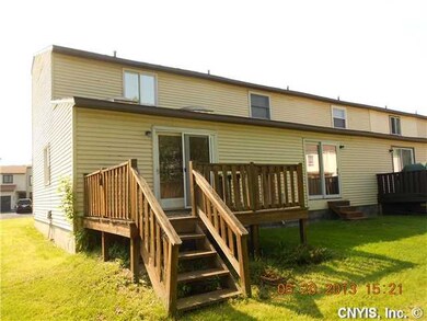 Exterior Back Deck attached