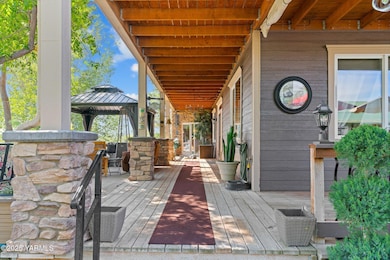 Welcoming porch