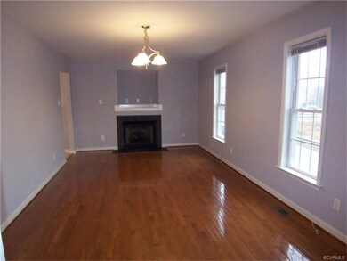 Great Room with Hardwood and Fireplace