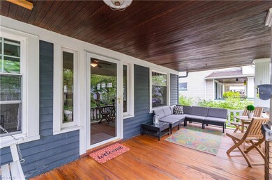 Enjoy all the seasons on the classic porch