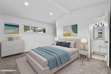 Virtually Staged Bedroom