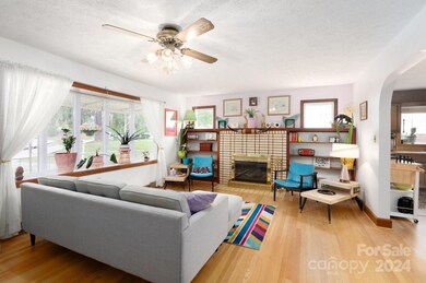 Refinished original oak flooring