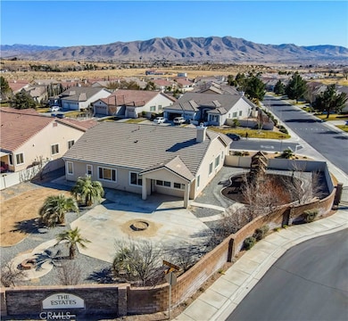Pool-sized backyard and a mountain view